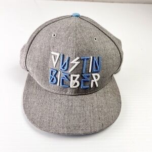 Justin Bieber Believe Tour Swaggy Gray Style Hat Cap Snapback size 7 3/8